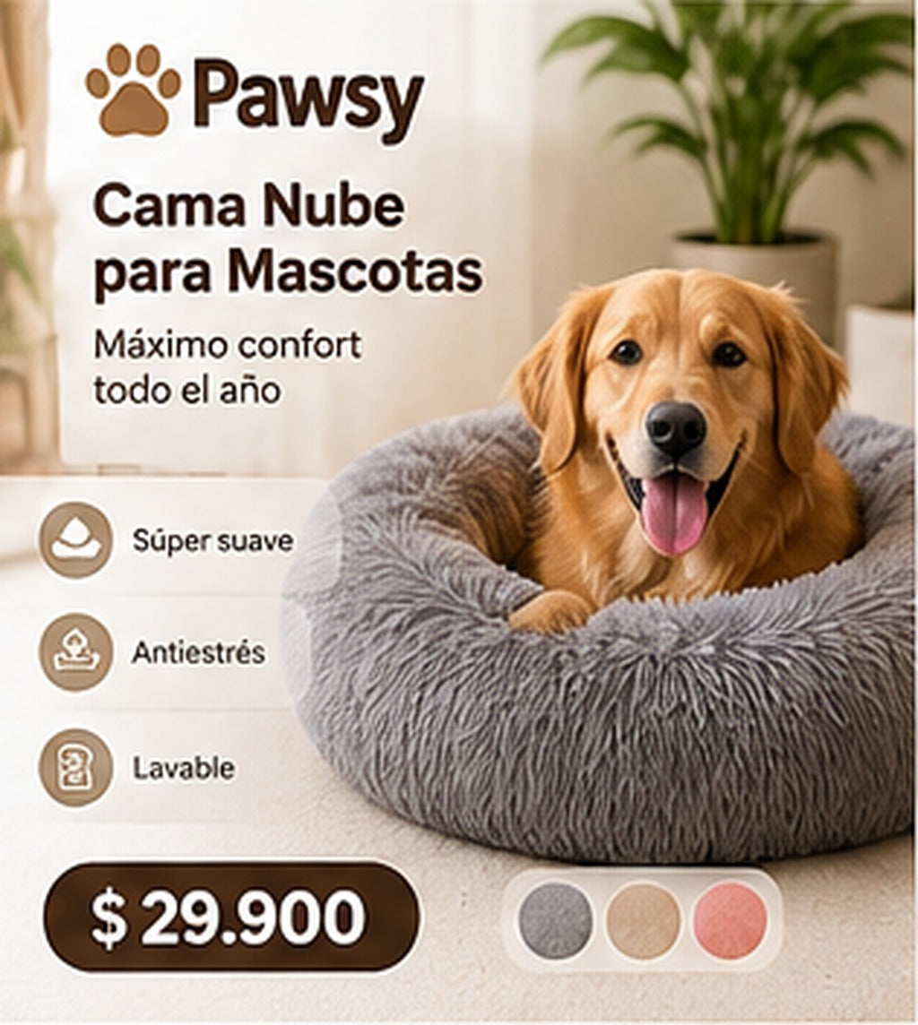 Cama Nube para Mascotas - Pawsy